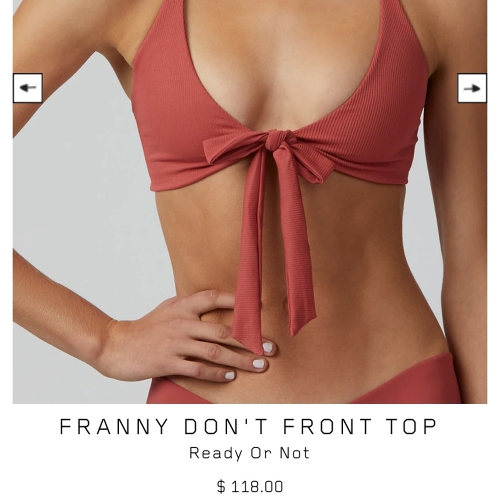 Franny Don't Front Top- Ready Or Not - Rust